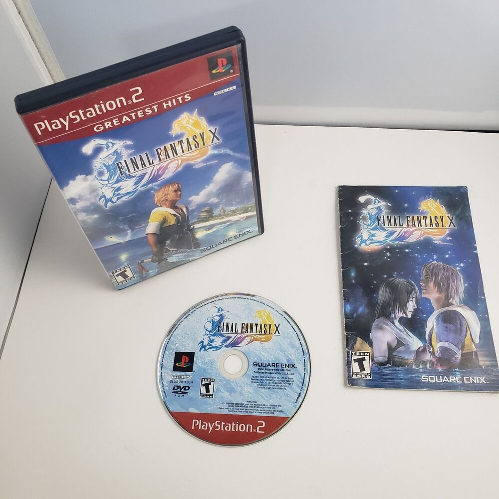 Final Fantasy X PS2 Greatest Hits Playstation 2 2001/2002 CIB Free Shipping